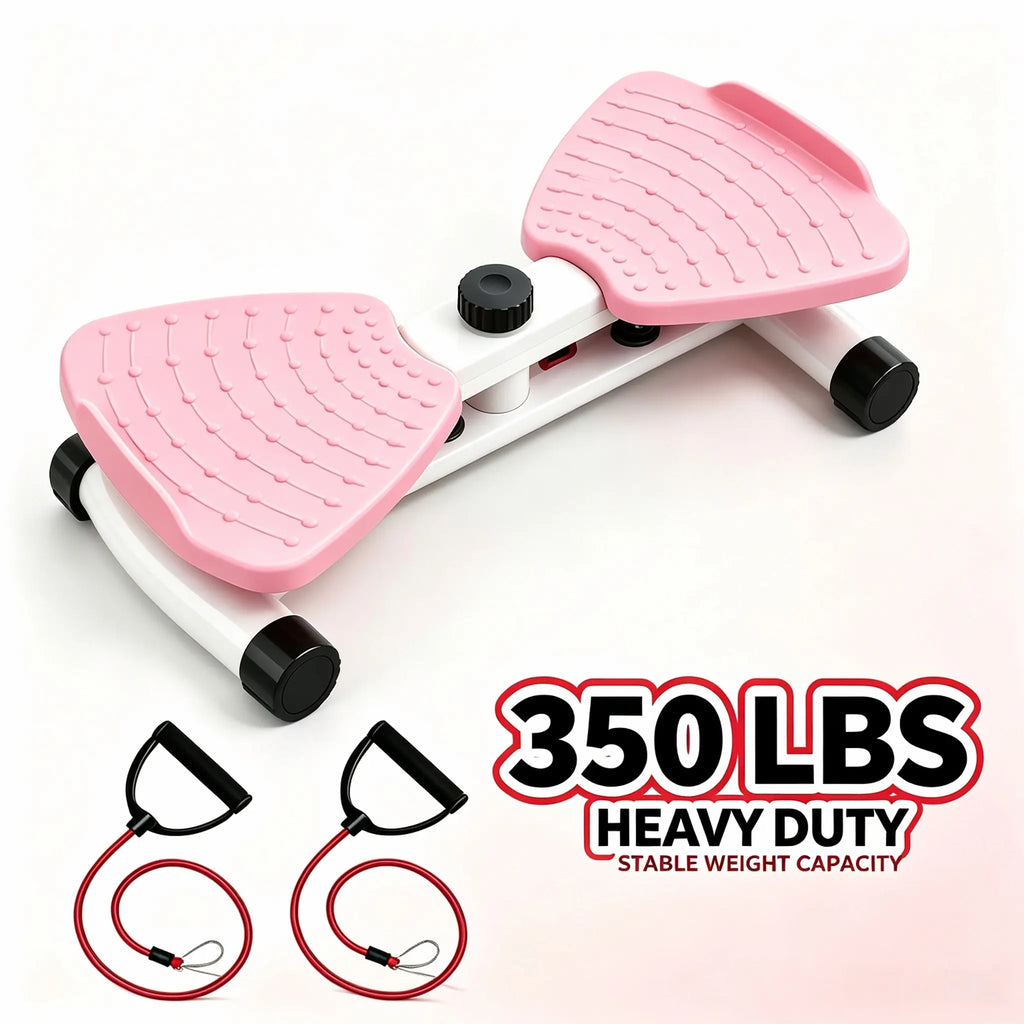 Waist Rotation Workout Machine Twister Board with Detachableresistance Bands,Rotatingbalance Trainer with Massage Nodes, Non-Slip Waist Twisting Plate, Compact Portablehome Gym Gear for Full Body Exercise, Indoorfitness Equipment for Home & Office
