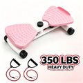 Waist Rotation Workout Machine Twister Board with Detachableresistance Bands,Rotatingbalance Trainer with Massage Nodes, Non-Slip Waist Twisting Plate, Compact Portablehome Gym Gear for Full Body Exercise, Indoorfitness Equipment for Home & Office