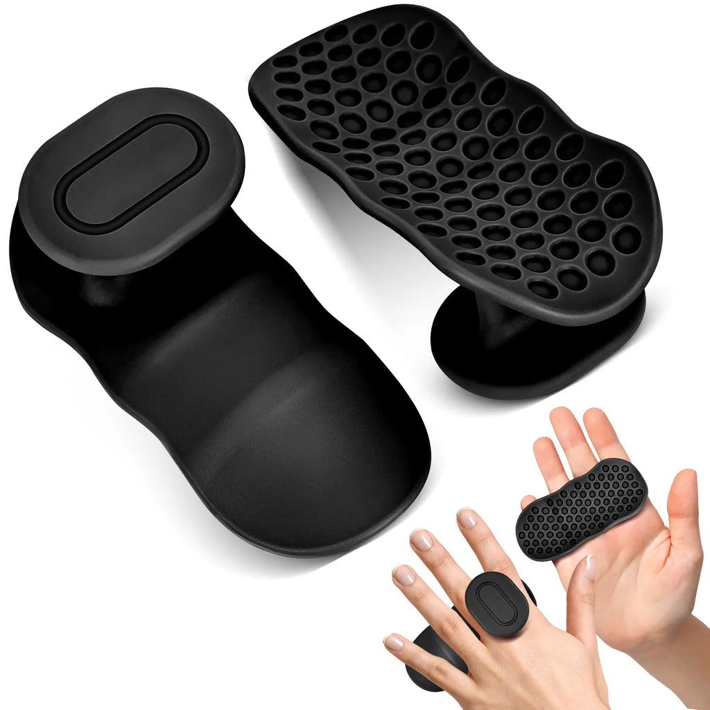 Weight Lifting Grips for Women & Men, Anti-Slip Rubber Gym Gloves for Palm Protection, Suitable for Dumbbell、Pull-Up、Deadlift, Home Gym Accessories, Athletic Accessory