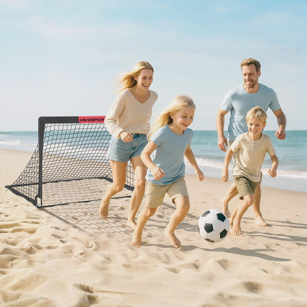 Kids Soccer Goals for Backyard Set of 2,Soccer Training Equipment
