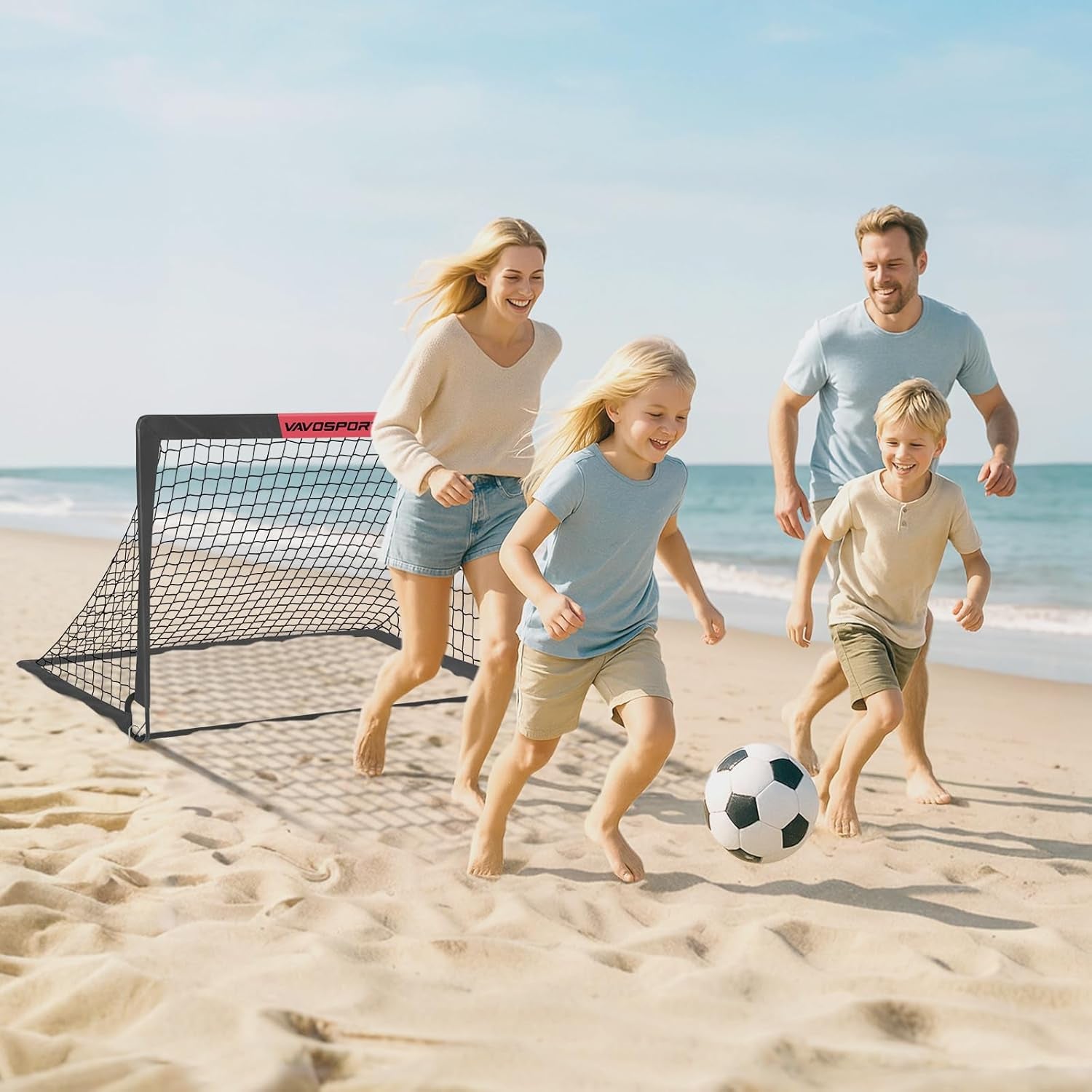 Kids Soccer Goals for Backyard Set of 2,Soccer Training Equipment