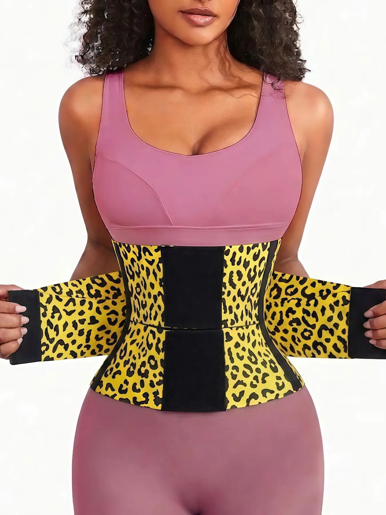 Luxe Curve Women'S Sports Fitness Waist Trainer Belt, Sporty Waist Slimmer, Compression Faja, Waist Trimmer Corset, Sweat Comfortable Waist Cincher, High Waist Shapewear Belts, Suitable for Daily Wear, Workout Waistband, Sweat Wicking Waist