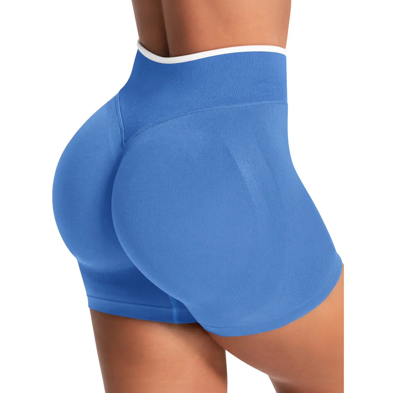 Aoysky Womens Workout Shorts 4.1" Scrunch Butt Biker Shorts High Waisted Yoga Gym Running Booty Shorts, Skinny Biker Shorts, Women'S Fashion, Scrunched Shorts