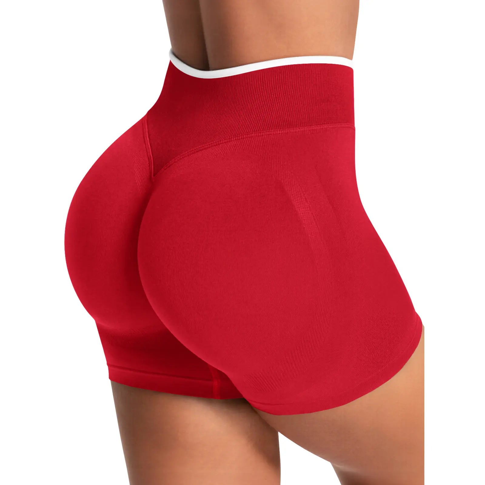 Aoysky Womens Workout Shorts 4.1" Scrunch Butt Biker Shorts High Waisted Yoga Gym Running Booty Shorts, Skinny Biker Shorts, Women'S Fashion, Scrunched Shorts
