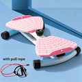 Upgraded Waist Twister Board with Resistance Bands - Core Exercise Tool, Stomach Workout Equipment, Smooth Anti-Skid Indoor Leisure Home Ab Training Fitness Gear