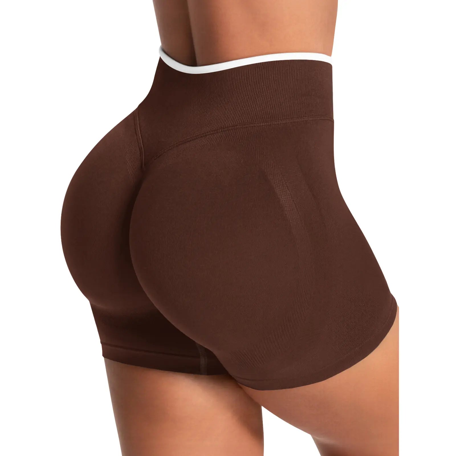 Aoysky Womens Workout Shorts 4.1" Scrunch Butt Biker Shorts High Waisted Yoga Gym Running Booty Shorts, Skinny Biker Shorts, Women'S Fashion, Scrunched Shorts