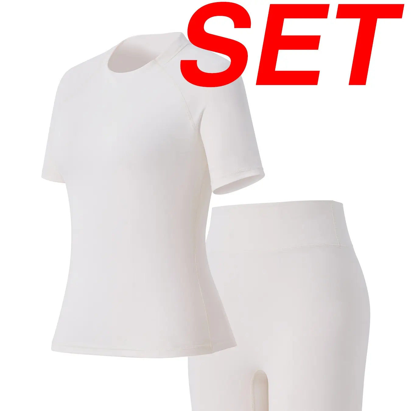Uncia Active Women Stylish Raglan Short Sleeve Yoga Matching Set, Soft Stretch Crop Top & High Waist Biker Shorts Separates, Multi-Color Moisture Wicking Workout Activewear for Sports Daily Wear Backtoschool,Back to School,Back to School Haul Tiktokshopba
