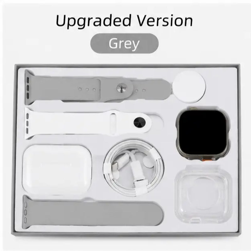 Wearable Device Kit with Bluetooth Earbuds, Magnetic Charger, Type-C Cable & Protective Case
